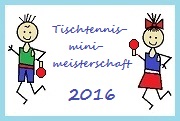 2016 Tischtennisminimeisterschaft Titelbild